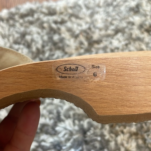 NWT Natural Wheat 1970’s Vintage Dr. Scholl’s Exercise Sandal Size 6 - Picture 4 of 9